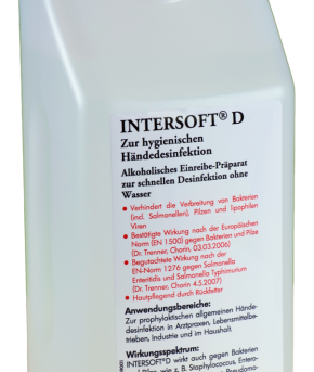 desinfizierende Händewaschung Intersoft® DK 